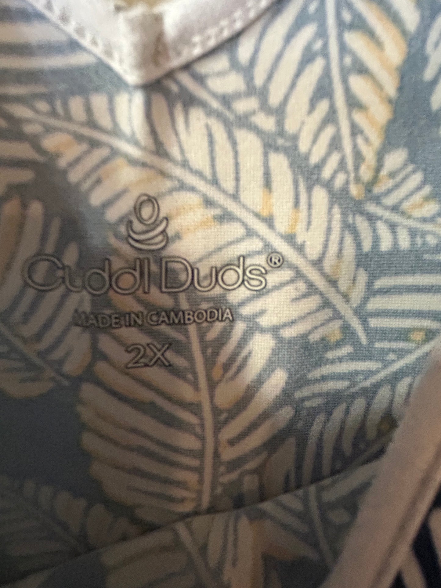 Used CuddlDuds lounge Jumsuit 2XL