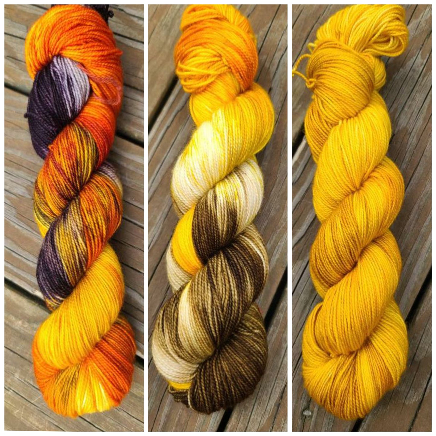 Pumpkin Pickin' 3 skein kit