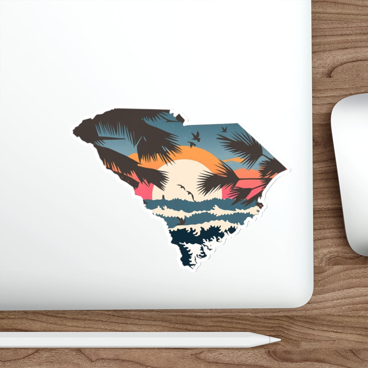 Palmetto Coast Die-Cut Sticker
