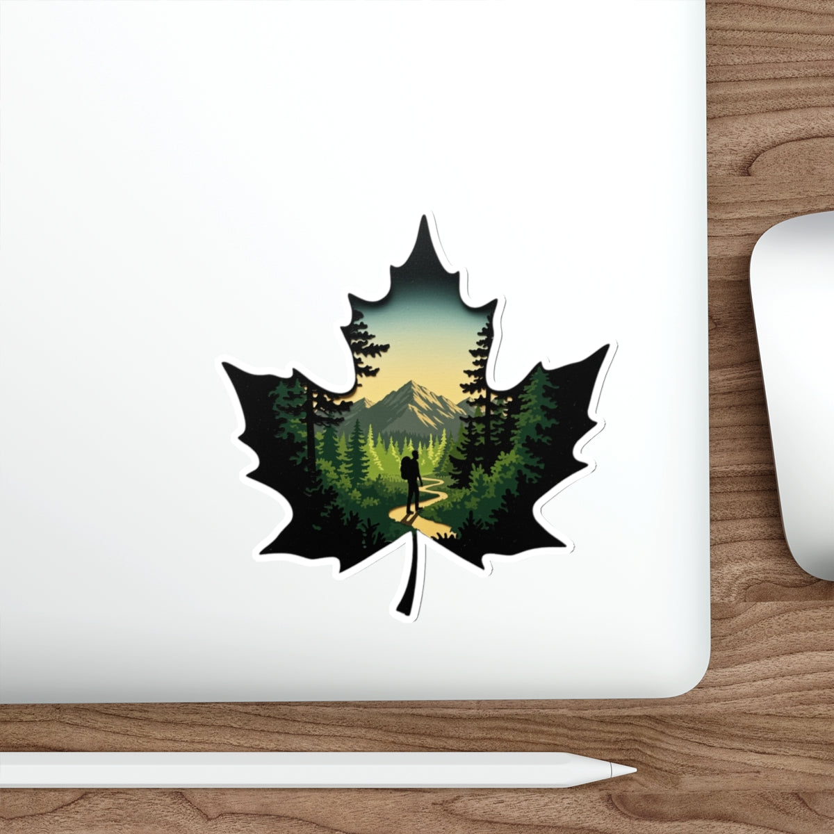 Maple Trail Die-Cut Sticker