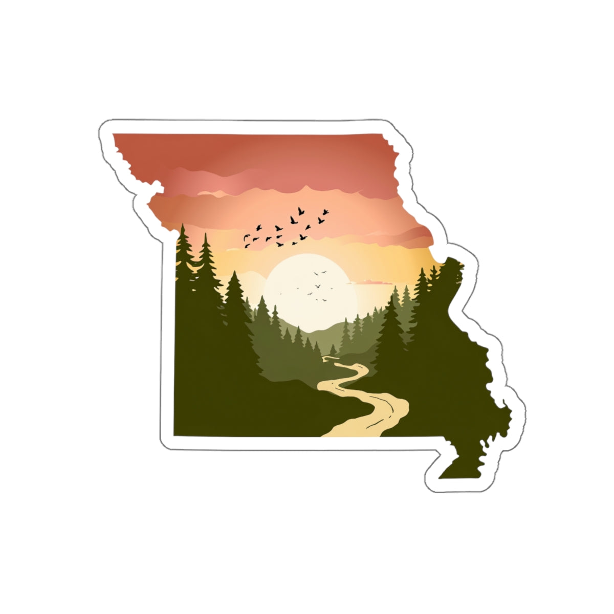 Missouri Wilderness Die-Cut Sticker