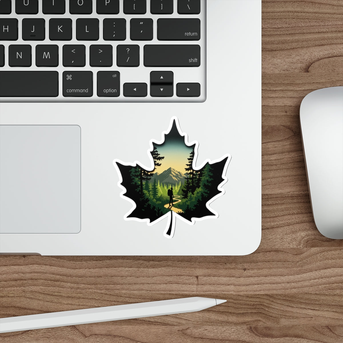 Maple Trail Die-Cut Sticker