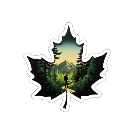 Maple Trail Die-Cut Sticker