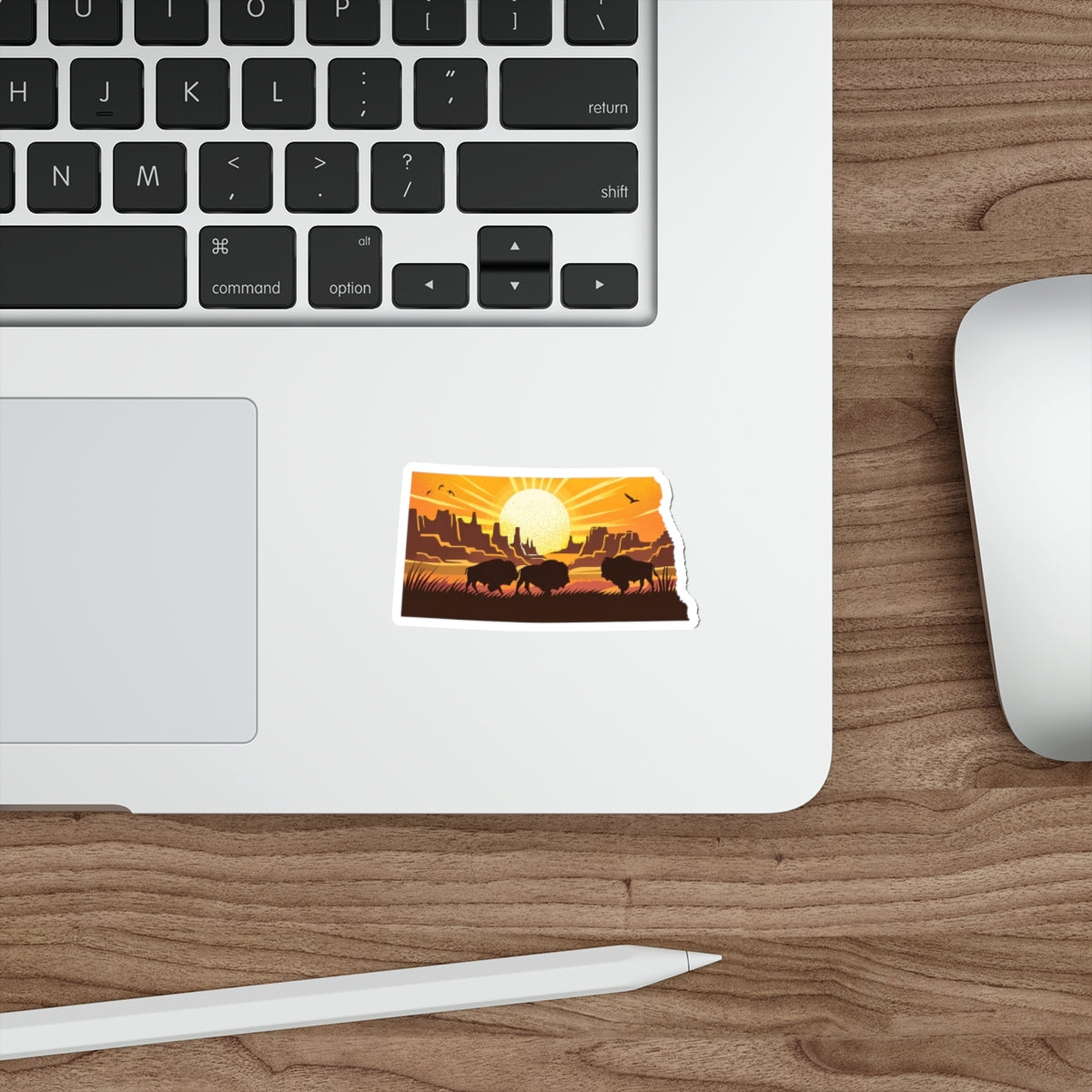 Dakota Sunset Die-Cut Sticker