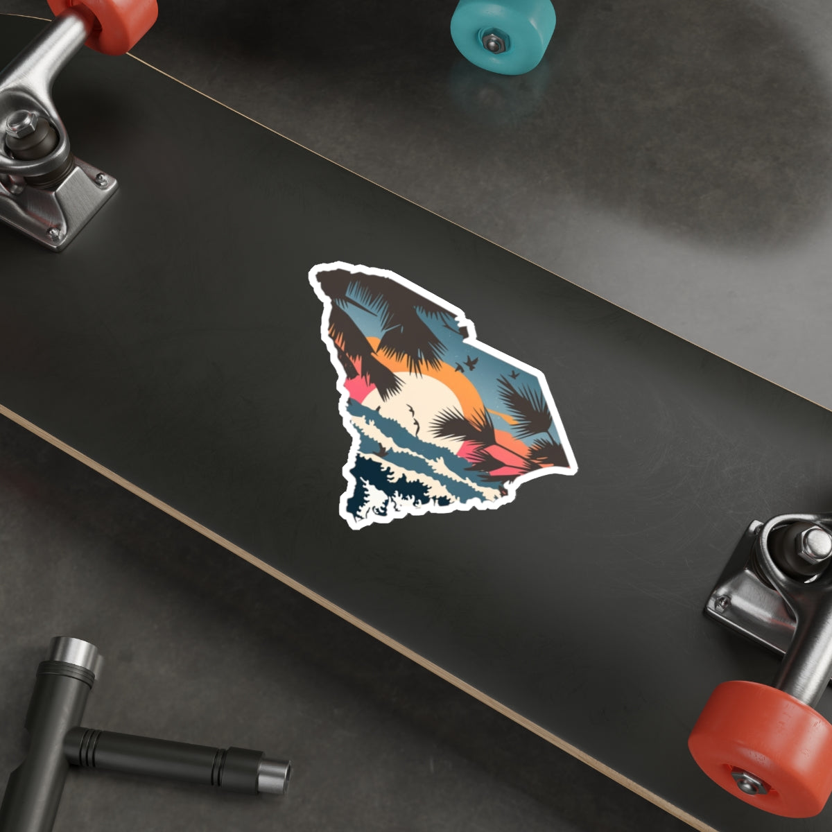 Palmetto Coast Die-Cut Sticker