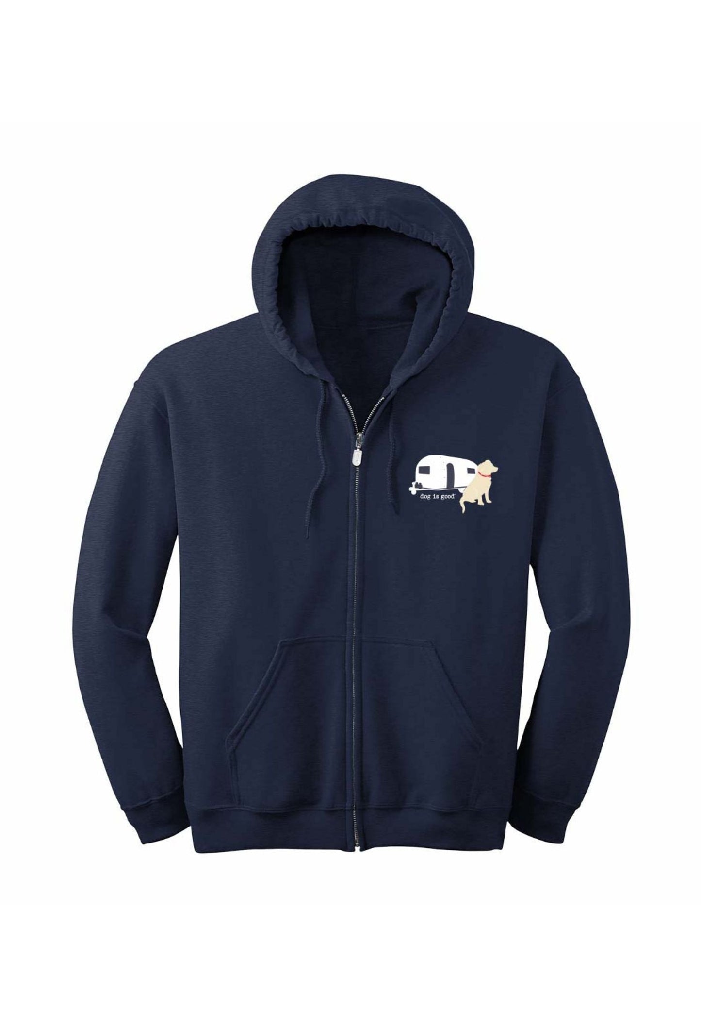 Zip Hoodie: Never RV Alone