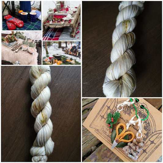 Lanterns in the Snow