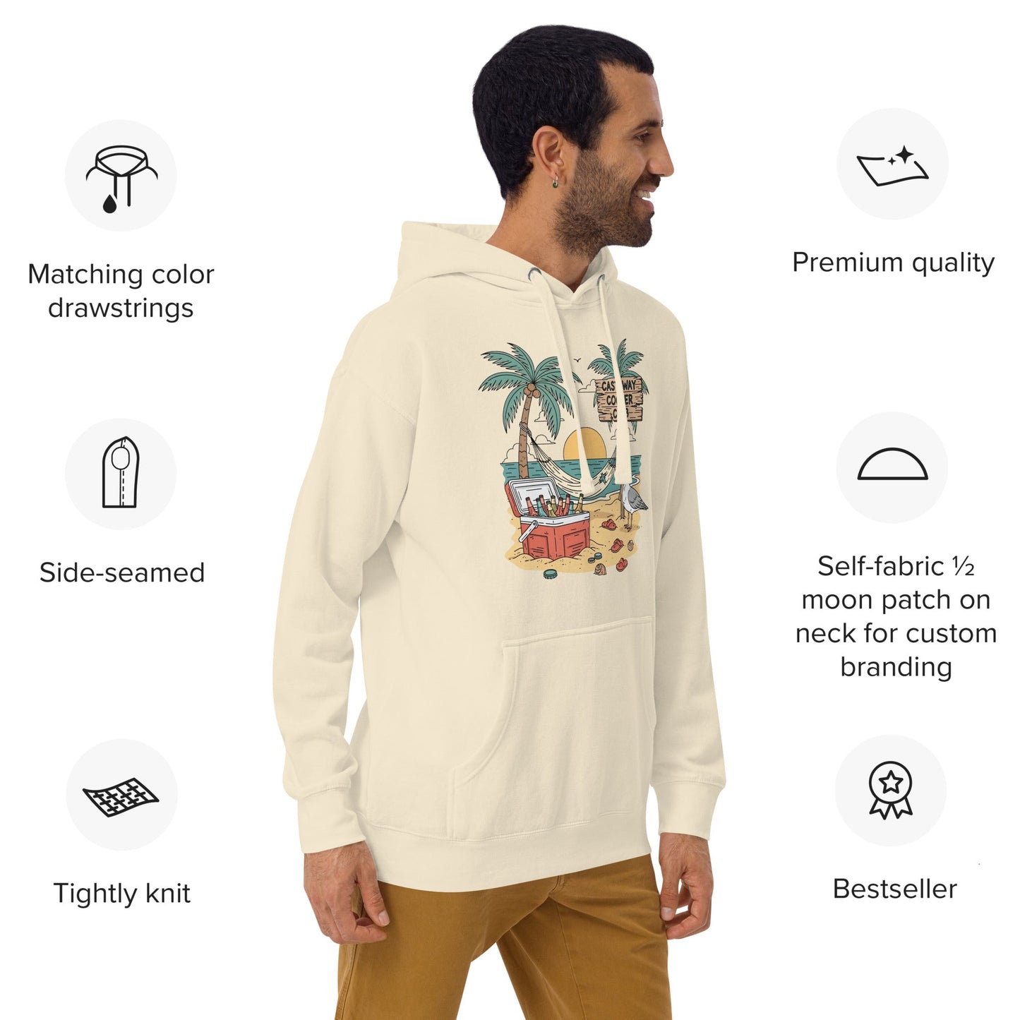 Castaway Cooler Club Hoodie (M2580)