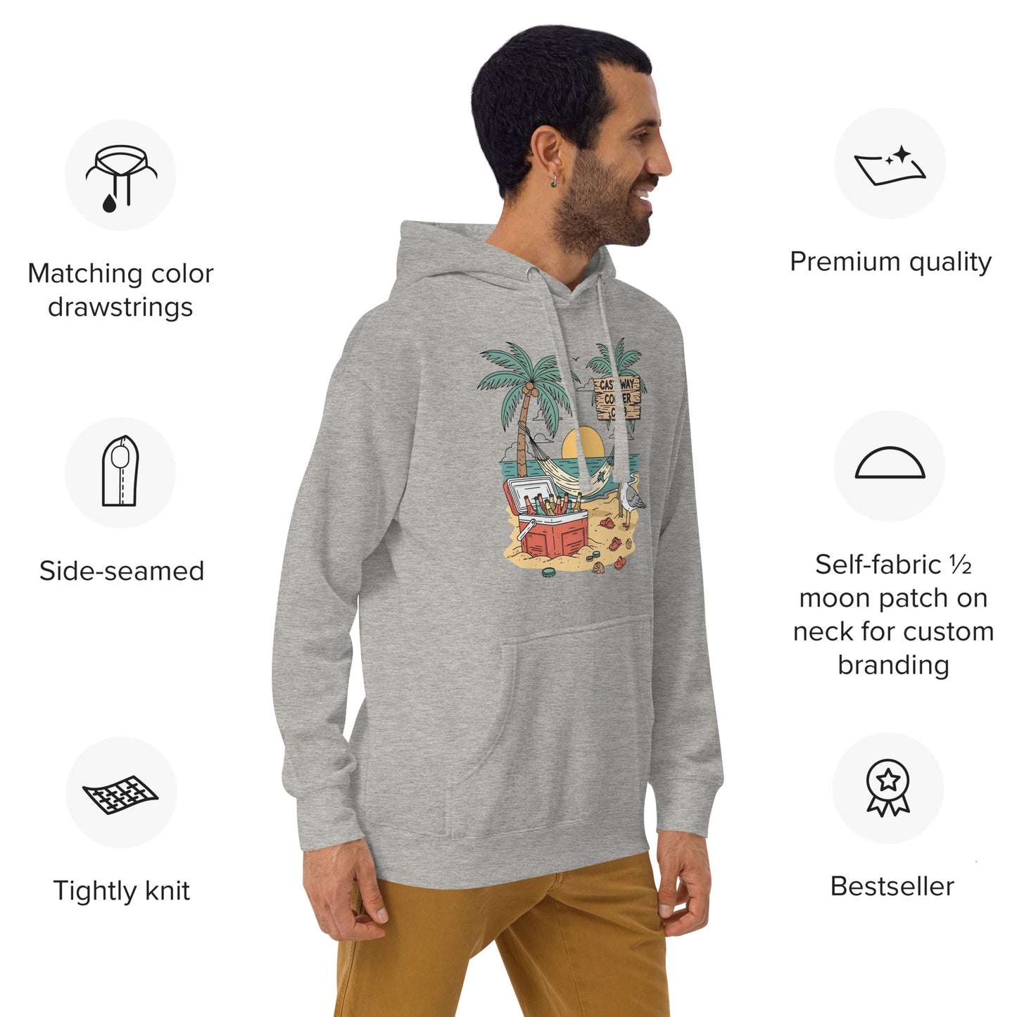 Castaway Cooler Club Hoodie (M2580)