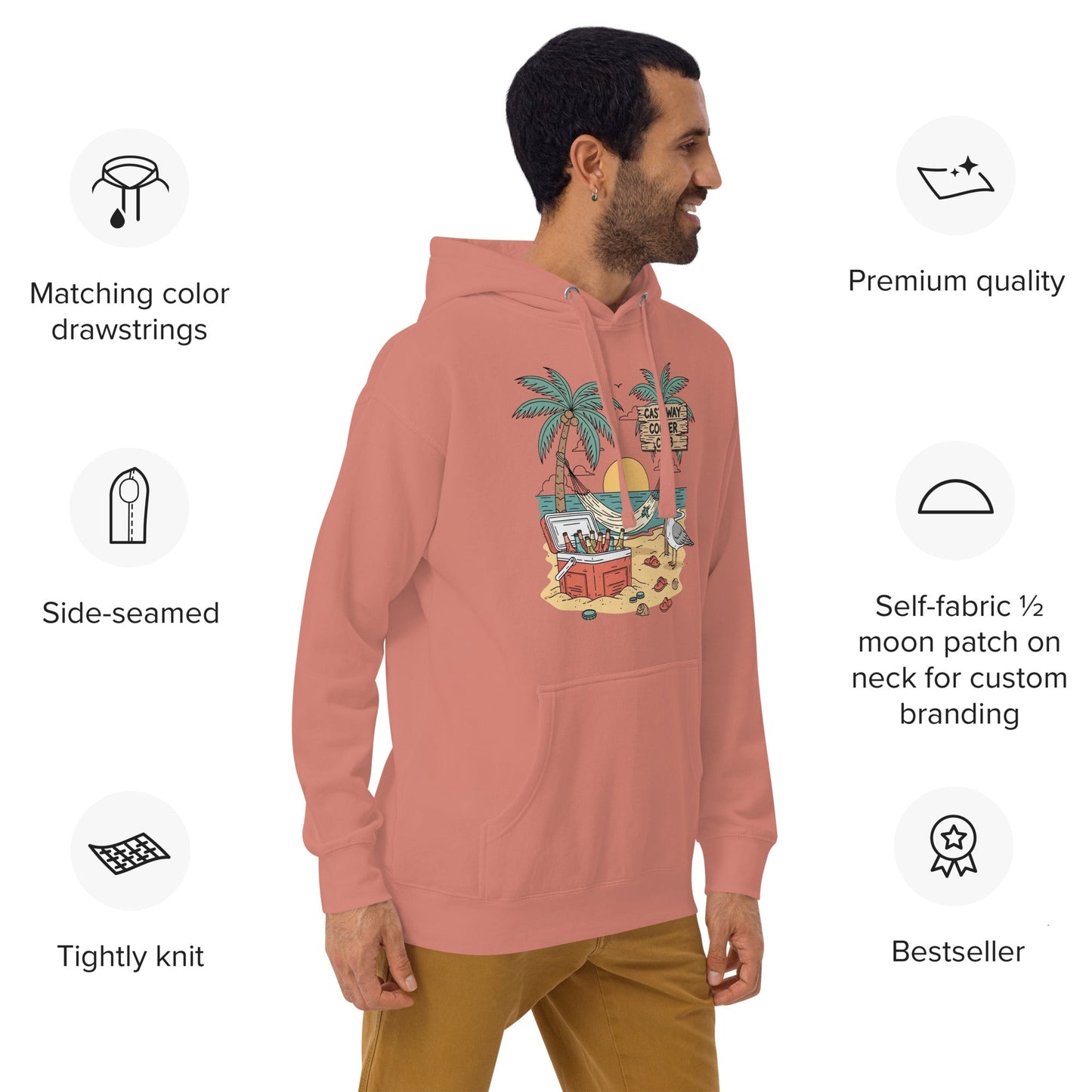 Castaway Cooler Club Hoodie (M2580)