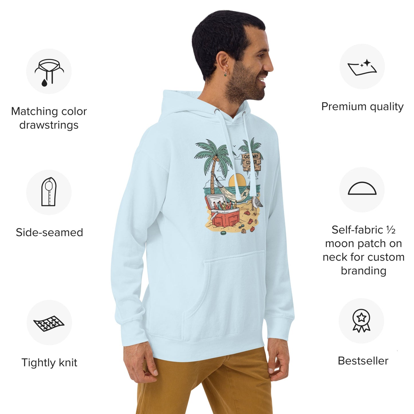 Castaway Cooler Club Hoodie (M2580)