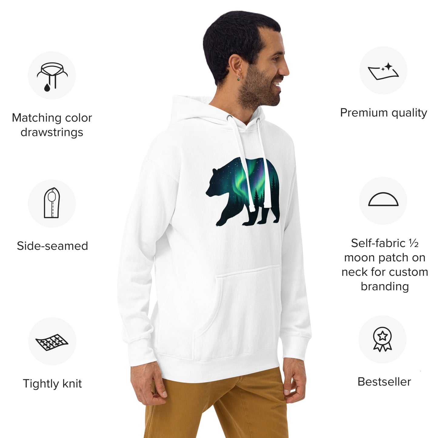 Aurora Bear Hoodie (M2580)