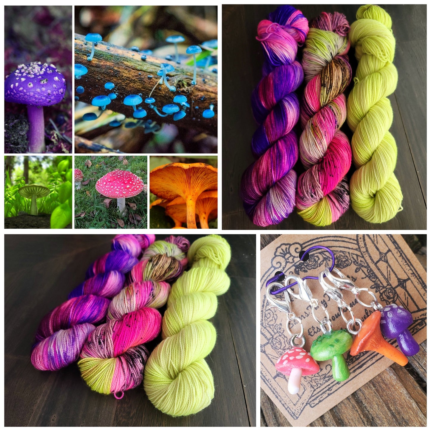 Wild & Wonderful 3 skein kit