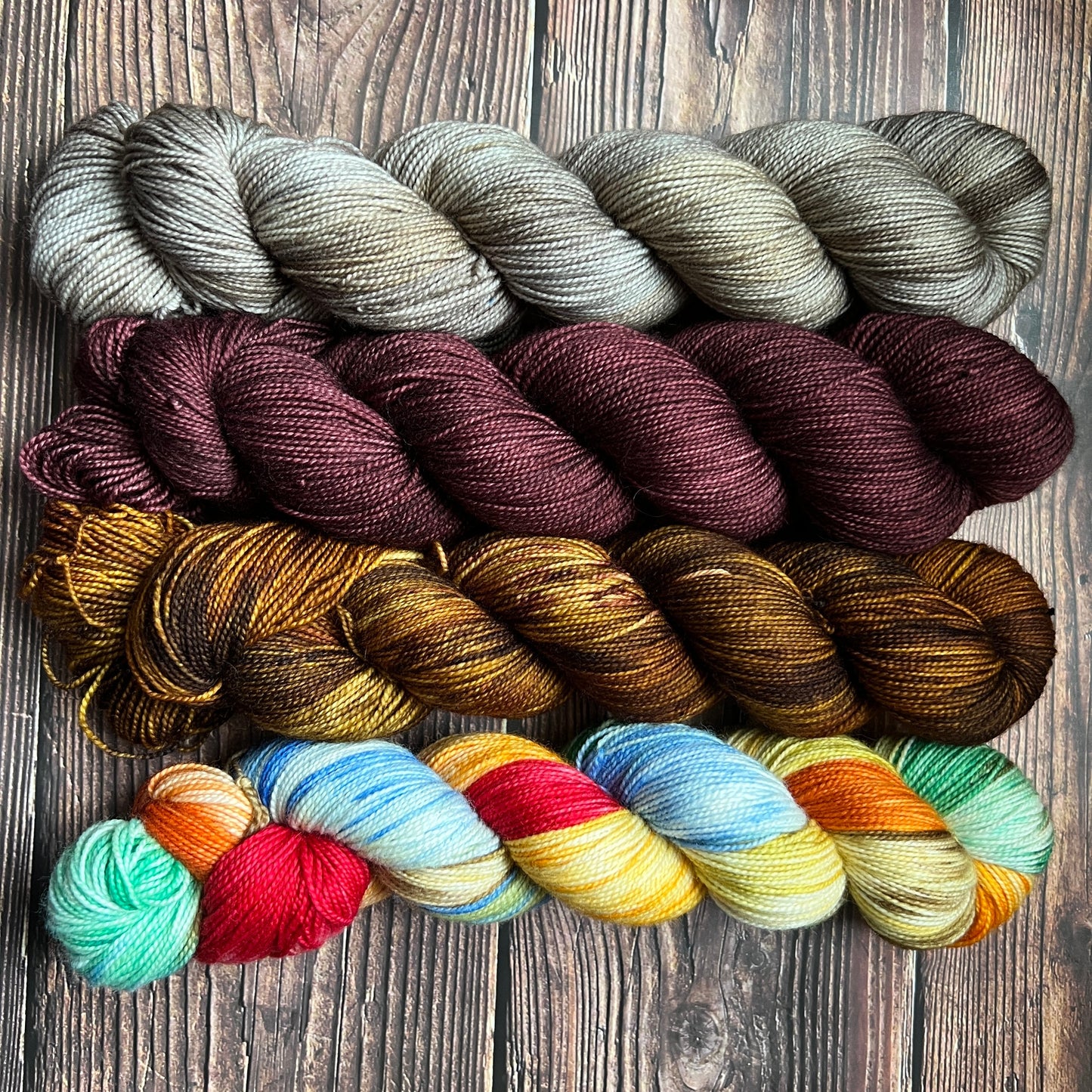 Woolen wild & free 4 skein kit