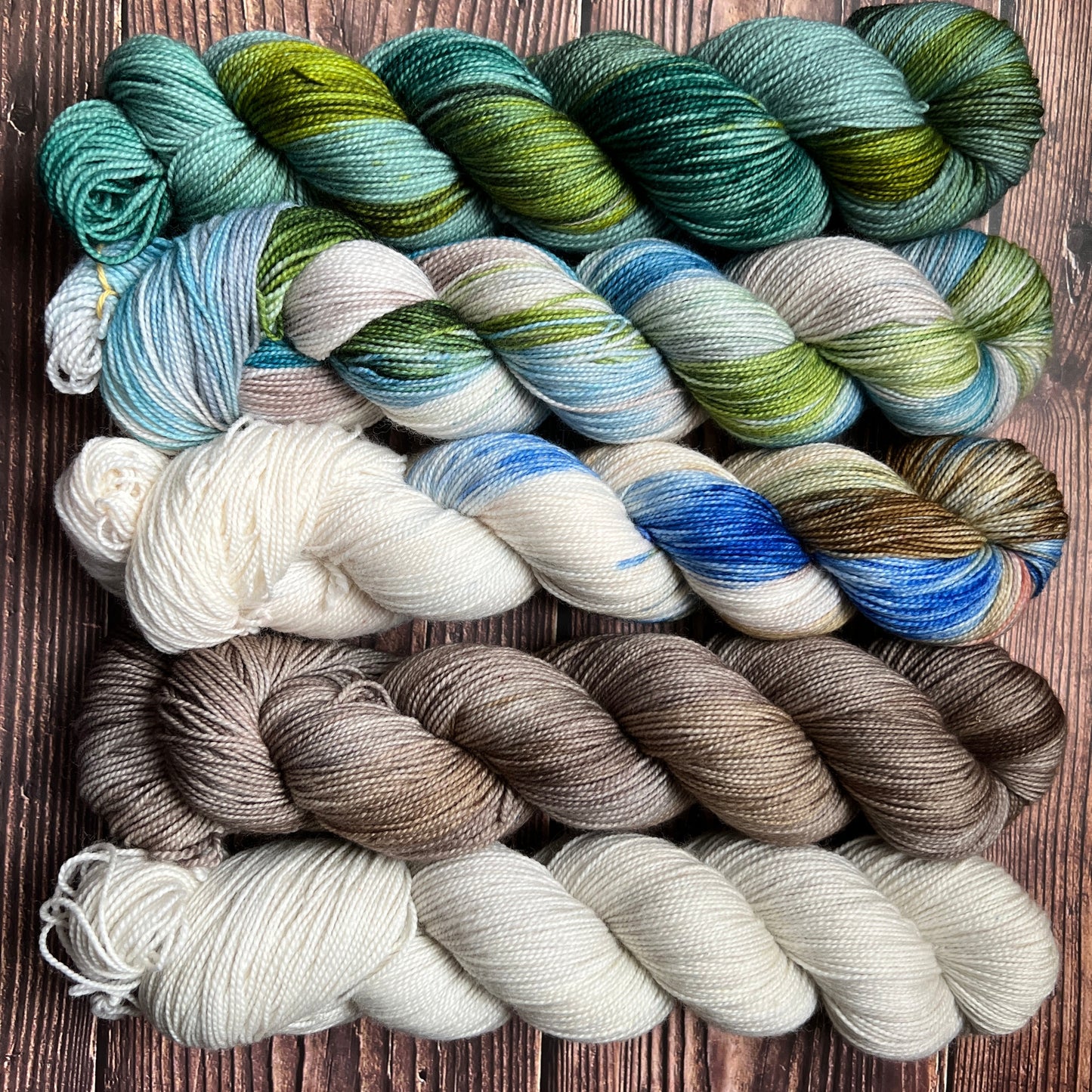 Woolen Wild & Free 5 skein kits