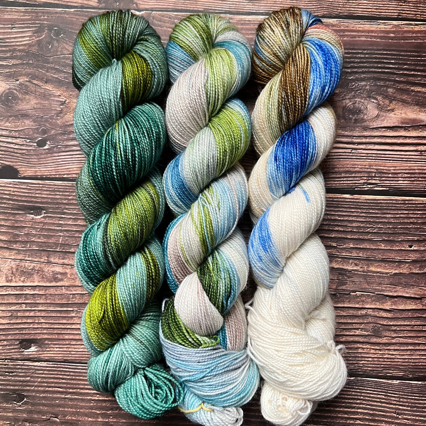 Woolen wild & free 3 skein kits